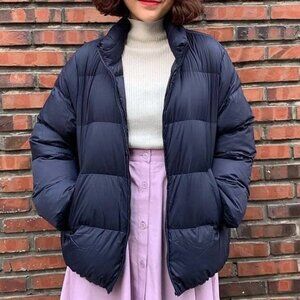 Uniqlo Navy Puffer Jacket